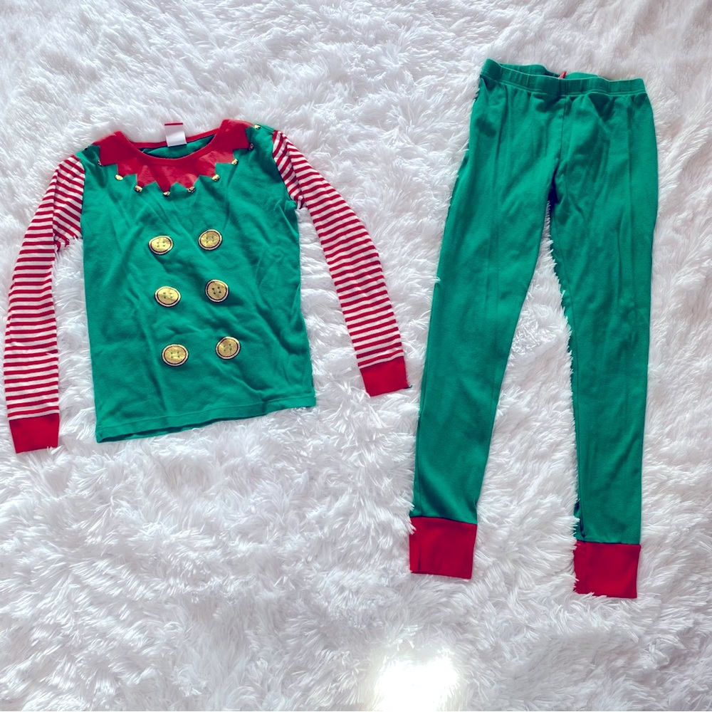 Target Holiday Elf Pajamas